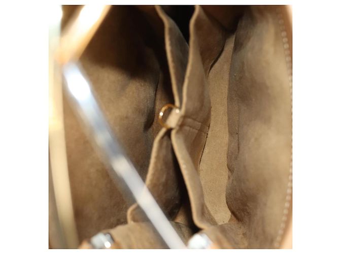 Borsa CARTIER in pelle beige oro Auth 185857M D'oro - vista 10