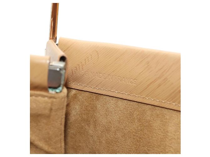 Borsa CARTIER in pelle beige oro Auth 185857M D'oro - vista 11