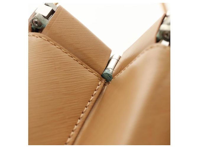 Borsa CARTIER in pelle beige oro Auth 185857M D'oro - vista 19
