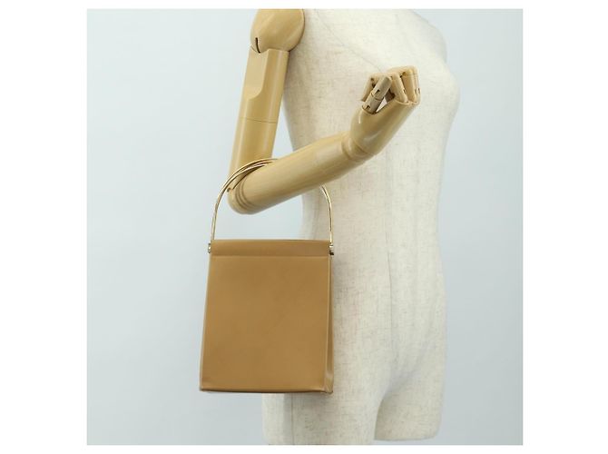 Borsa CARTIER in pelle beige oro Auth 185857M D'oro - vista 25