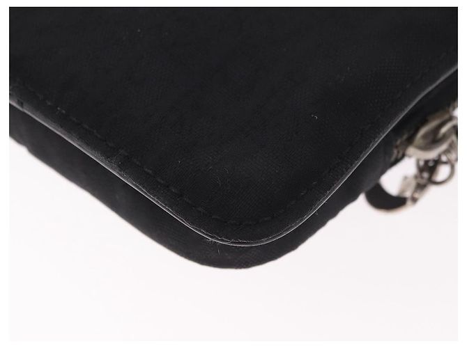 Marsupio Christian Dior Trotter Canvas Nero Argento 188383V - vista 17