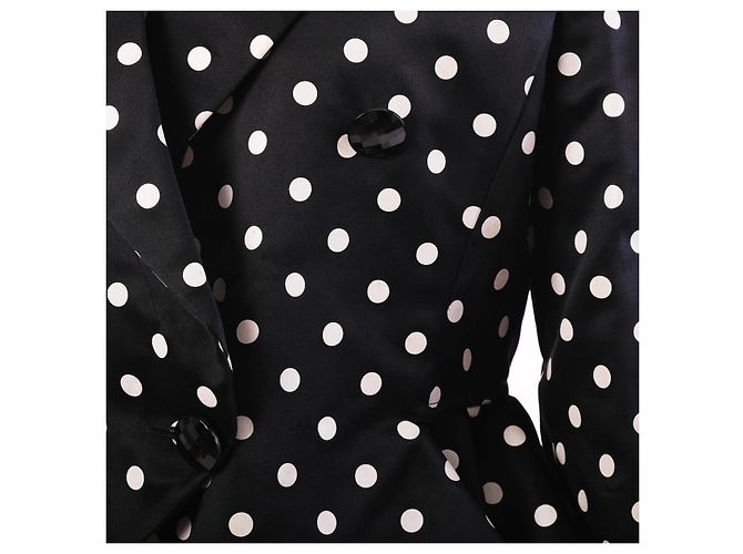 Blazer corto Valentino Night Polka Dot Negro - vista 6