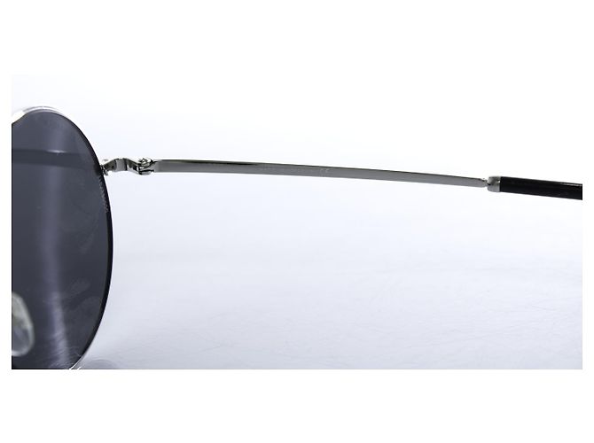 Chanel, gafas de sol redondas de espejo Plata - vista 7