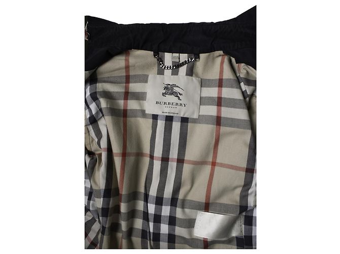 Burberry, trenchcoat nero - vista 5