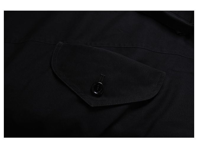 Burberry, trenchcoat nero - vista 6