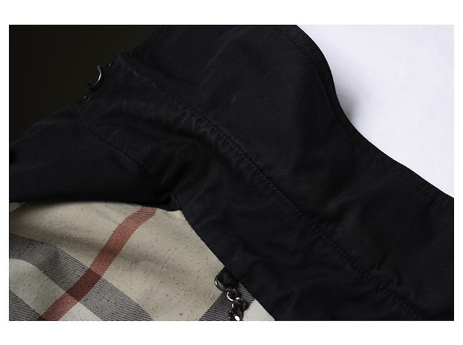 Burberry, trenchcoat nero - vista 9