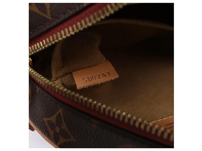 Borsa a tracolla Louis Vuitton Boite Chapeau Souple PM Monogram Marrone M45578 - vista 11