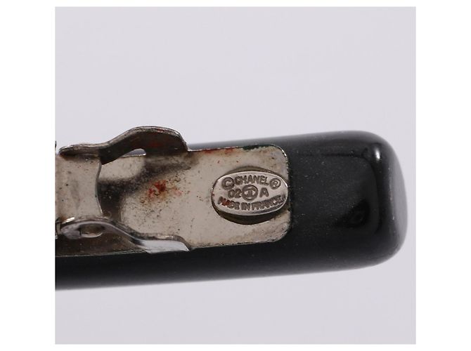 Ferretto Accessorio Chanel Coco Mark Camellia Nero Argento - vista 3