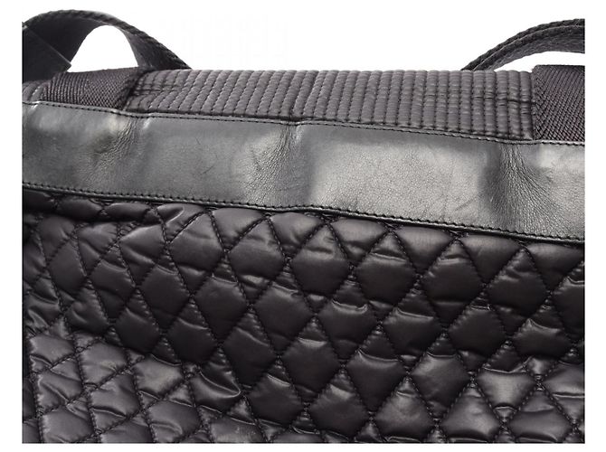 Borsa a tracolla Chanel Coco Mark Sport Line Nero - vista 17