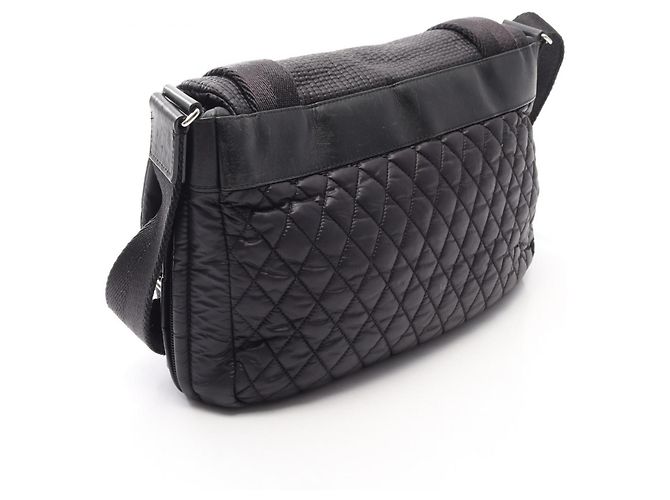 Borsa a tracolla Chanel Coco Mark Sport Line Nero - vista 2