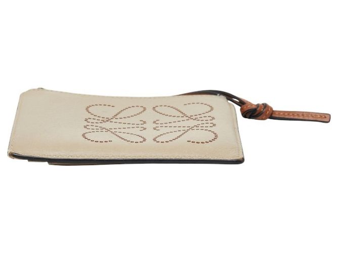 Tarjetero Anagram Loewe Castaño - vista 3