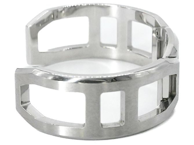 Hermès Hermes Tetris Armreif aus Silber - Ansicht 5