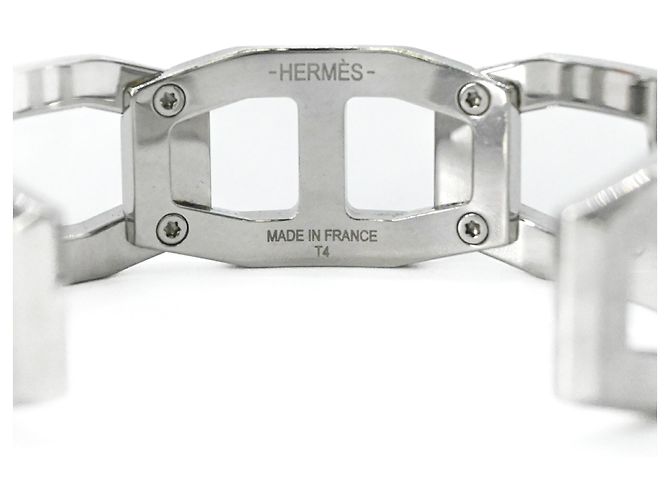 Hermès Hermes Tetris Armreif aus Silber - Ansicht 6