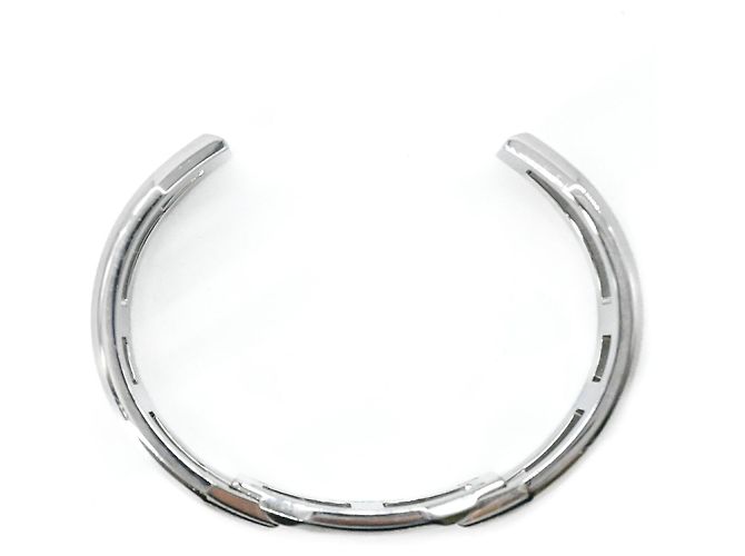 Hermès Hermes Tetris Armreif aus Silber - Ansicht 9