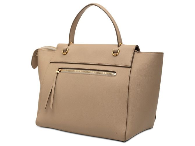 Céline Borsa Belt Celine in pelle beige - vista 2