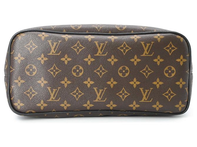 Mochila Louis Vuitton Monogram Macassar Parc Castaño Negro - vista 4