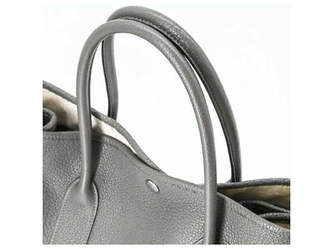 Hermès Borsa Tote Hermes Garden 36 PM Marrone - vista 6