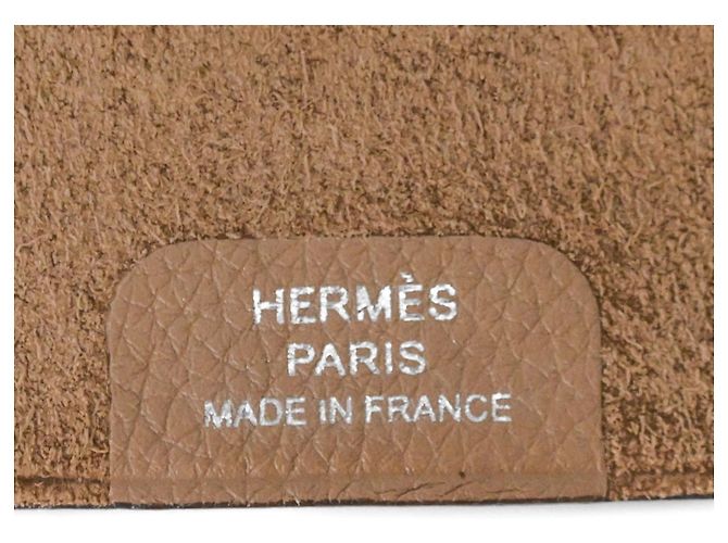 Hermès Protège-carnet Hermes Ulysses GM Beige Taupe - vue 11
