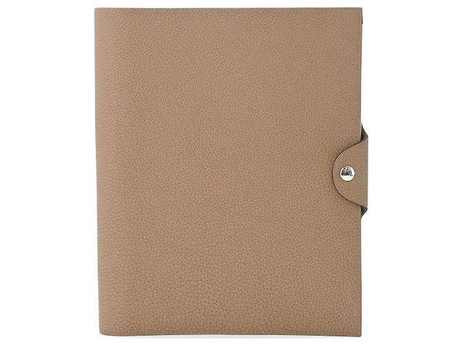 Hermès Protège-carnet Hermes Ulysses GM Beige Taupe - vue 2