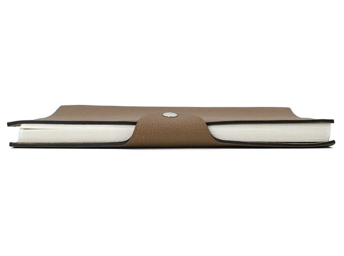 Hermès Protège-carnet Hermes Ulysses GM Beige Taupe - vue 7