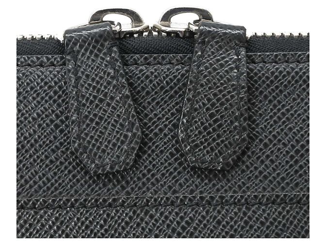 Clutch Louis Vuitton Taiga Vladimir Nero - vista 10