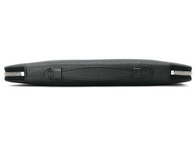 Clutch Louis Vuitton Taiga Vladimir Nero - vista 6