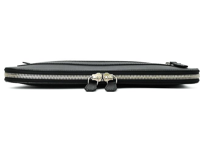 Clutch Louis Vuitton Taiga Vladimir Nero - vista 7