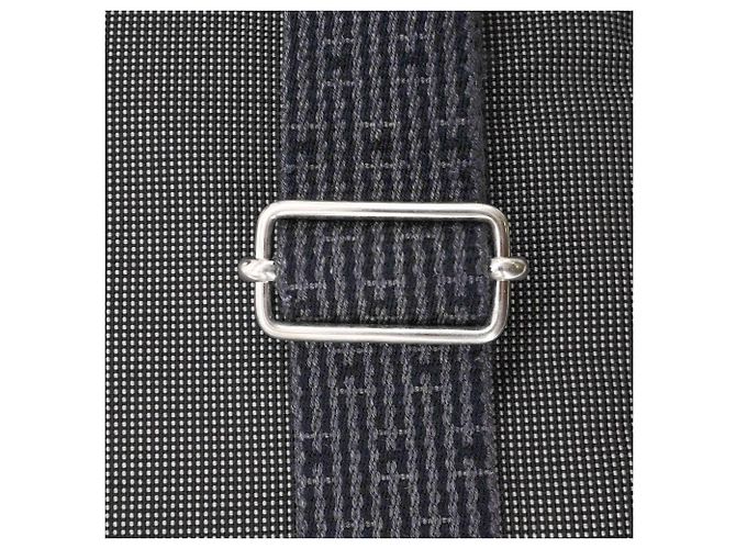 Hermès Hermes Herline Ad MM Rucksack Grau Braun - Ansicht 13