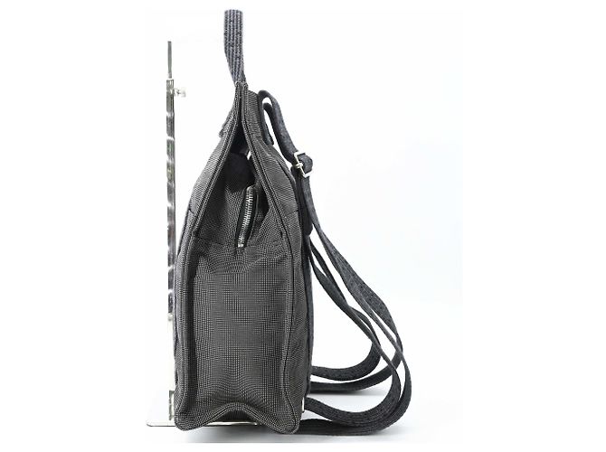 Hermès Hermes Herline Ad MM Rucksack Grau Braun - Ansicht 4