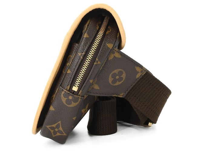 Pochette Monogram Louis Vuitton Castaño Monograma - vista 4