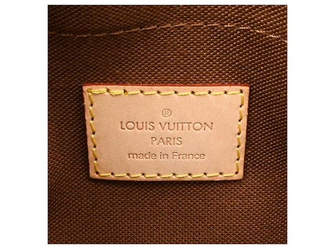 Pochette Monogram Louis Vuitton Castaño Monograma - vista 8