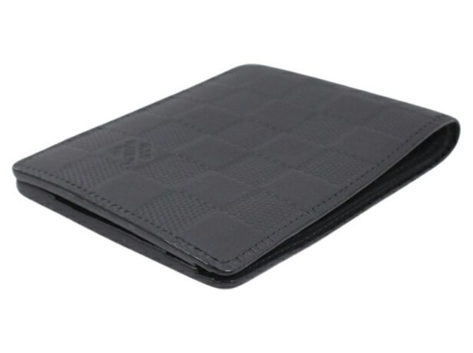Louis Vuitton Bi-Fold Wallet in Damier Infini Black - view 4