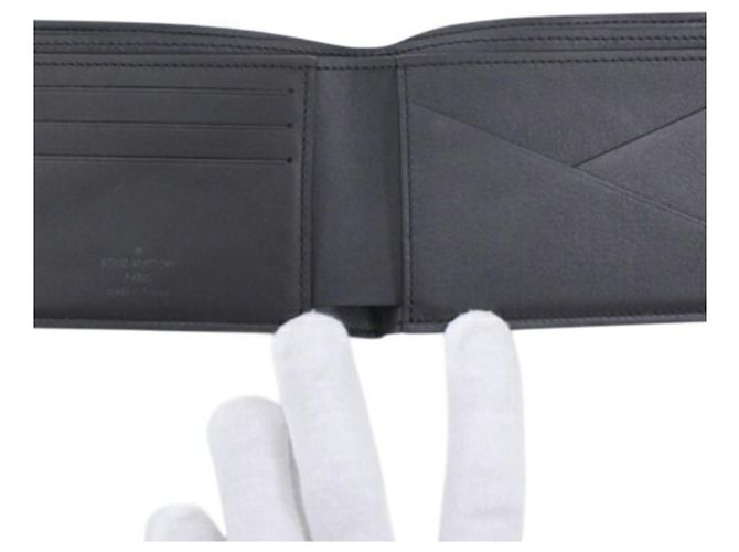 Louis Vuitton Bi-Fold Wallet in Damier Infini Black - view 7