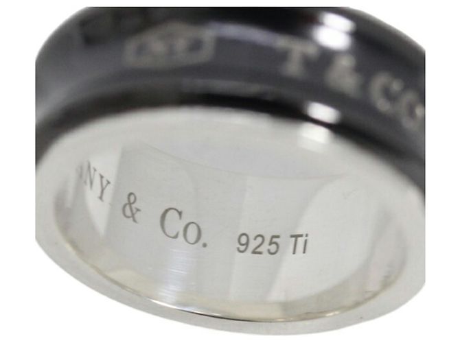 Tiffany & Co. 1837 Silberring in Schwarz - Ansicht 9