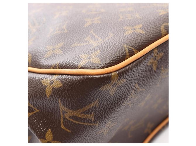 Borsa Tote Verticale Louis Vuitton Batignolles Marrone Monogramma - vista 6