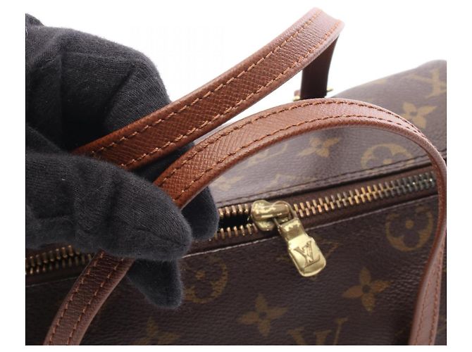 Borsa Louis Vuitton Papillon 26 Monogram Marrone Monogramma - vista 10