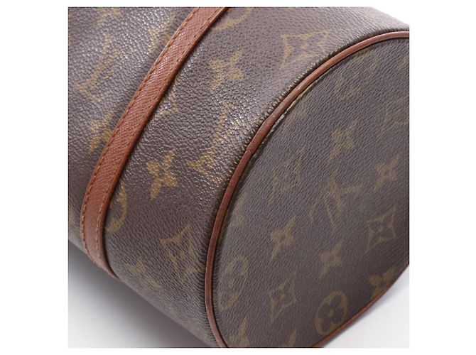 Borsa Louis Vuitton Papillon 26 Monogram Marrone Monogramma - vista 8