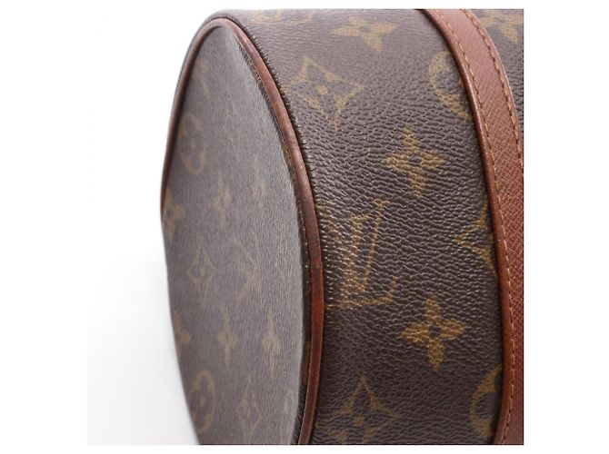 Borsa Louis Vuitton Papillon 26 Monogram Marrone Monogramma - vista 9