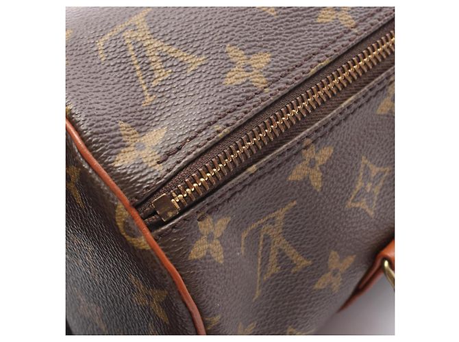 Borsa Louis Vuitton Papillon 30 Monogram Marrone Monogramma - vista 9
