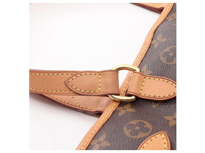 Borsa a Spalla Louis Vuitton Batignolles Horizontal Monogram Marrone Monogramma - vista 11