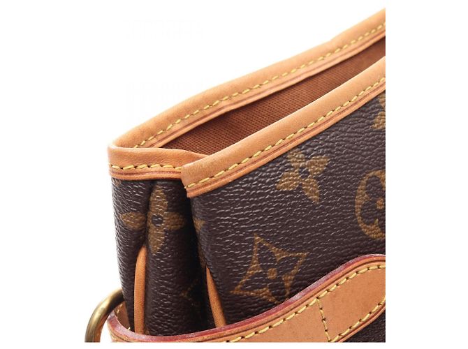 Borsa a Spalla Louis Vuitton Batignolles Horizontal Monogram Marrone Monogramma - vista 7