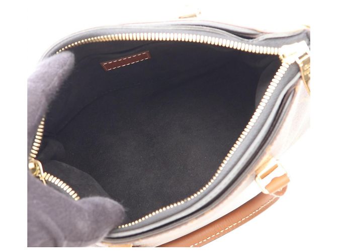 Louis Vuitton Pallas BB Monogram Noir Handtasche Braun Schwarz Monogramm - Ansicht 3