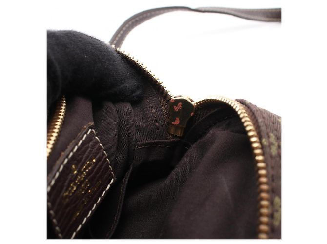 Louis Vuitton Pochette Danube Monogram Mini Lin Ebene Handtasche Braun Damier ebene - Ansicht 13