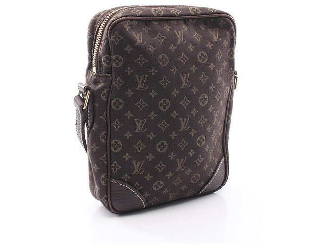 Louis Vuitton Pochette Danube Monogram Mini Lin Ebene Handtasche Braun Damier ebene - Ansicht 2