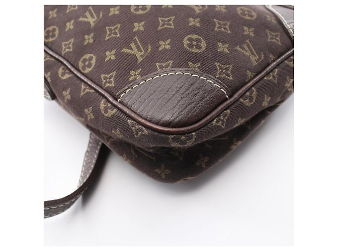 Louis Vuitton Pochette Danube Monogram Mini Lin Ebene Handtasche Braun Damier ebene - Ansicht 8