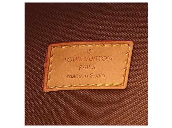 Pochette Gange Monogram Louis Vuitton Marsupio Marrone Monogramma - vista 4