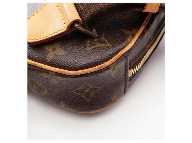 Pochette Gange Monogram Louis Vuitton Marsupio Marrone Monogramma - vista 7