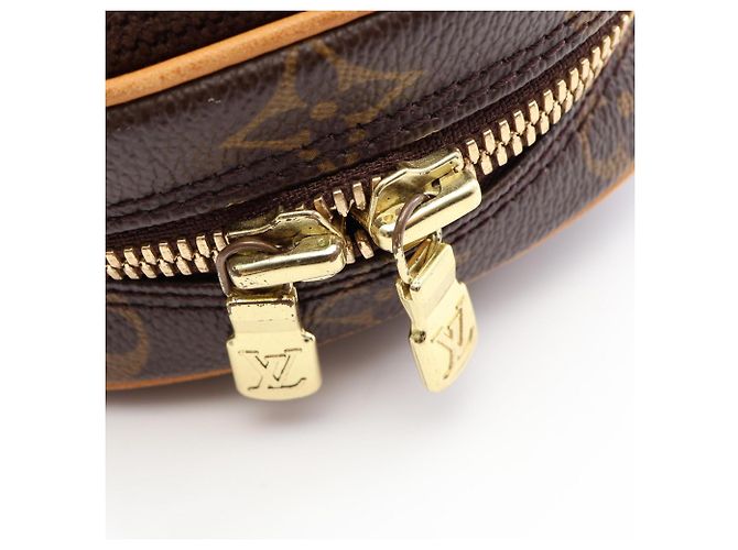 Pochette Gange Monogram Louis Vuitton Marsupio Marrone Monogramma - vista 8