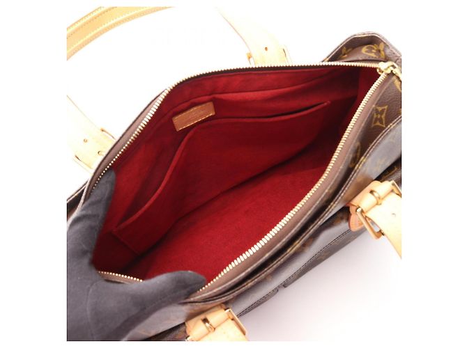 Borsa Louis Vuitton Multiplicité Monogram Marrone Monogramma - vista 3