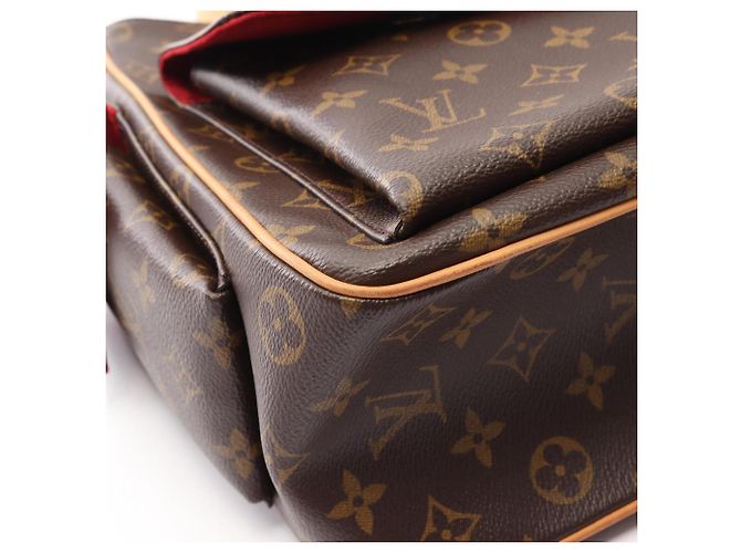 Borsa Louis Vuitton Multiplicité Monogram Marrone Monogramma - vista 8